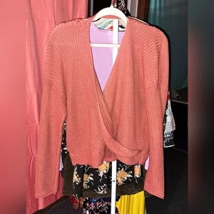 Moon and Madison cropped sweater